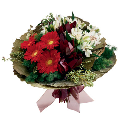  Ankara K�z�lay �nternetten �i�ek sipari�i  gerbera ve mevsim demeti