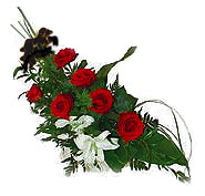 7 adet g�l ve kazablanka   K�z�lay uluslararas� �i�ek g�nderme 