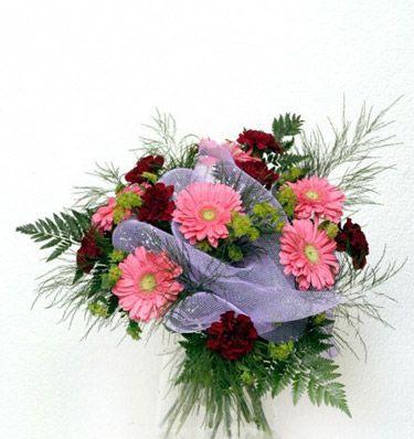 gerbera ve kir �i�eklerinden demet tanzimi  K�z�lay online �i�ek�i , �i�ek sipari�i 