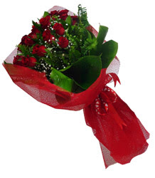  K�z�lay �i�ek�iler  10 adet kirmizi g�l demeti