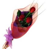 �i�ek satisi buket i�ende 3 g�l �i�egi  Ankara K�z�lay g�venli kaliteli h�zl� �i�ek 
