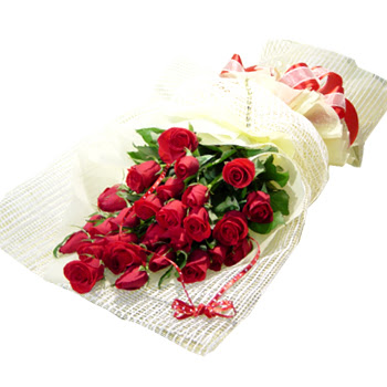 �i�ek g�nderme 13 adet kirmizi g�l buketi  K�z�lay cicek , cicekci 