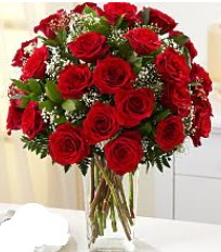 Vazo i�erisinde 33 adet k�rm�z� g�l  Ankara K�z�lay yurti�i ve yurtd��� �i�ek sipari�i 