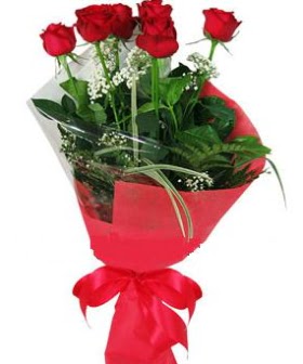 5 adet k�rm�z� g�lden buket  Ankara K�z�lay �i�ek , �i�ek�i , �i�ek�ilik 