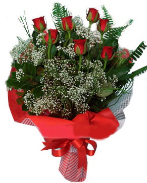 7 k�rm�z� g�l buketi  Ankara K�z�lay �i�ek�i telefonlar� 