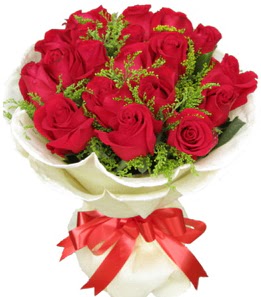19 adet k�rm�z� g�lden buket tanzimi  Ankara K�z�lay �i�ek�i telefonlar�  