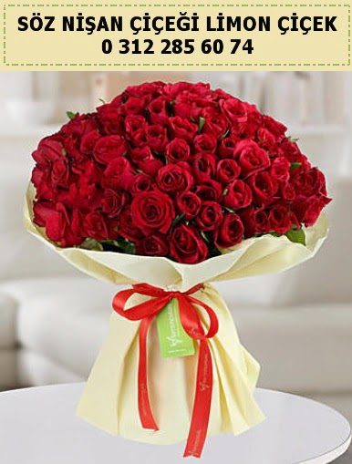 51 adet k�rm�z� g�l s�z ni�an buketi �i�e�i  Ankara K�z�lay hediye sevgilime hediye �i�ek 
