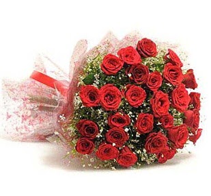 27 Adet k�rm�z� g�l buketi  K�z�lay uluslararas� �i�ek g�nderme 