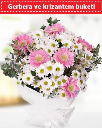 Papatya ve Gerbera Buketi  Ankara K�z�lay cicekciler , cicek siparisi 