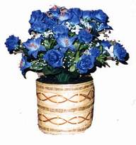 yapay mavi �i�ek sepeti  K�z�lay online �i�ek�i , �i�ek sipari�i 