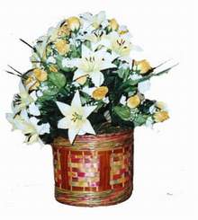 yapay karisik �i�ek sepeti   K�z�lay online �i�ek�i , �i�ek sipari�i 
