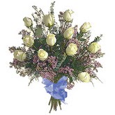 bir d�zine beyaz g�l buketi   K�z�lay �i�ek�iler 