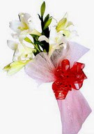  Ankara K�z�lay cicekciler , cicek siparisi  ince vazoda gerbera ve ayi
