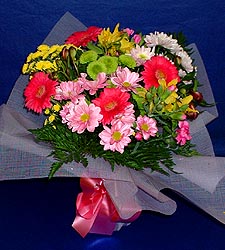 karisik sade mevsim demetligi   Ankara Kızılay İnternetten çiçek siparişi 
