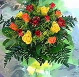 13 adet karisik gül buketi demeti   Ankara Kızılay çiçek yolla , çiçek gönder , çiçekçi  