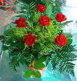6 adet kirmizi g�l buketi   Ankara K�z�lay g�venli kaliteli h�zl� �i�ek 