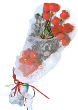 11 adet kirmizi g�ller buket tanzimi   Ankara K�z�lay hediye sevgilime hediye �i�ek 