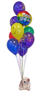  Ankara Kzlay online iek gnderme sipari  Sevdiklerinize 17 adet uan balon demeti yollayin.
