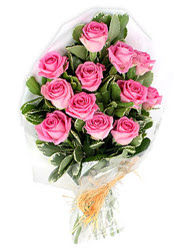  Ankara K�z�lay hediye �i�ek yolla  12 li pembe g�l buketi.