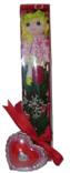  Ankara K�z�lay kaliteli taze ve ucuz �i�ekler  kutu i�inde 1 adet g�l oyuncak ve mum 