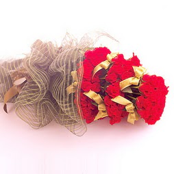  Ankara Kızılay yurtiçi ve yurtdışı çiçek siparişi  41 adet kirmizi gül buketi - essiz buket