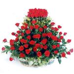  Ankara K�z�lay �i�ek , �i�ek�i , �i�ek�ilik  41 adet kirmizi g�lden sepet tanzimi