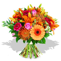  Ankara Kızılay online çiçek gönderme sipariş  Karisik kir çiçeklerinden görsel demet