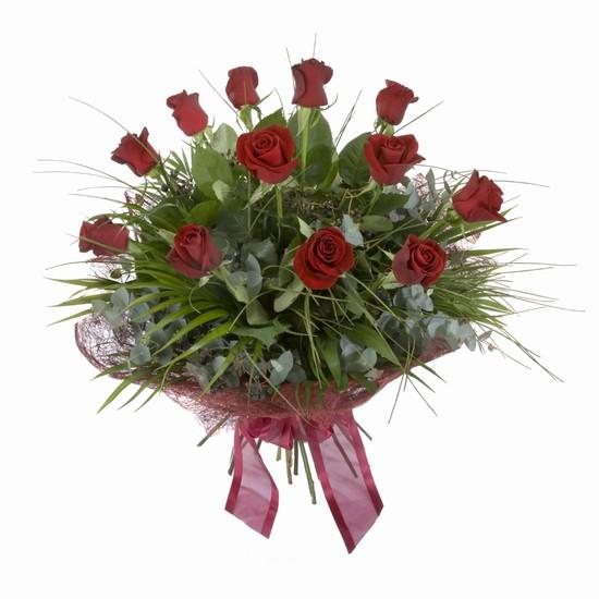 Etkileyici buket 11 adet kirmizi g�l buketi  K�z�lay �i�ek online �i�ek sipari�i 