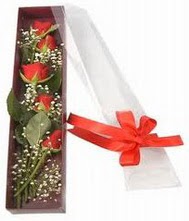 kutu i�inde 5 adet kirmizi g�l  K�z�lay �i�ek ma�azas� , �i�ek�i adresleri 