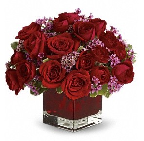 11 adet kırmızı gül vazosu  Ankara Kızılay çiçek servisi , çiçekçi adresleri 