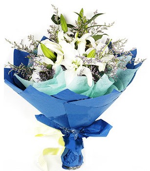  K�z�lay �i�ek g�nderme sitemiz g�venlidir  4 adet dal kazablankadan g�rsel buket
