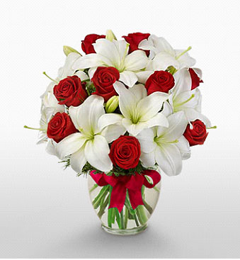  Ankara K�z�lay 14 �ubat sevgililer g�n� �i�ek  1 dal kazablanka 11 adet k�rm�z� g�l vazosu