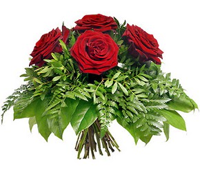  Kızılay çiçek satışı  5 adet kırmızı gülden buket