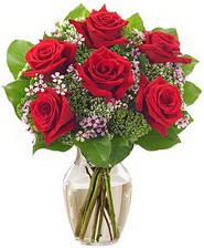 Kız arkadaşıma hediye 6 kırmızı gül  Kızılay çiçek mağazası , çiçekçi adresleri 