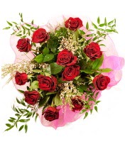 12 adet k�rm�z� g�l buketi  Ankara K�z�lay �nternetten �i�ek sipari�i 