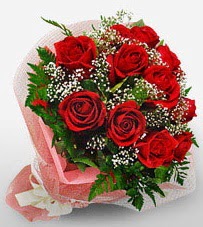 12 adet kırmızı güllerden kaliteli gül  Ankara Kızılay kaliteli taze ve ucuz çiçekler 