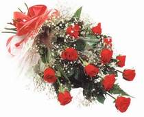 Ankara K�z�lay cicekciler , cicek siparisi  12 adet kirmizi g�l seffaf