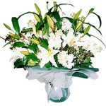  K�z�lay anneler g�n� �i�ek yolla  Kazablanka ve gerbera demeti