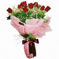  Ankara Kızılay hediye sevgilime hediye çiçek  12 adet kirmizi kalite gül
