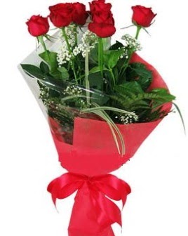 5 adet k�rm�z� g�lden buket  Ankara K�z�lay �i�ek , �i�ek�i , �i�ek�ilik 