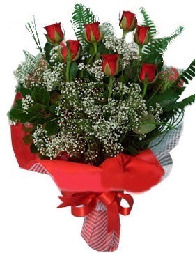 7 k�rm�z� g�l buketi  Ankara K�z�lay �i�ek�i telefonlar� 