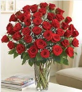 Cam vazoda 51 kırmızı gül süper indirimde  Ankara Kızılay çiçek yolla , çiçek gönder , çiçekçi   