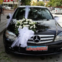 Gelin arabası süslemesi  Ankara Kızılay yurtiçi ve yurtdışı çiçek siparişi 
