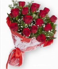 11 adet kırmızı gül buketi  Kızılay online çiçekçi , çiçek siparişi 