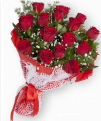 11 adet k�rm�z� g�l buketi  K�z�lay online �i�ek�i , �i�ek sipari�i 