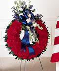  Ankara K�z�lay yurti�i ve yurtd��� �i�ek sipari�i  Amerikan tipi t�ren �i�egi