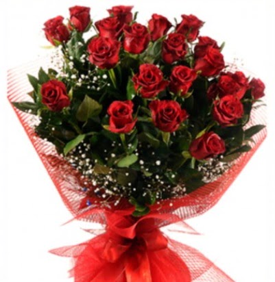 K�z isteme buketi �i�e�i sade 27 adet g�l  K�z�lay �i�ek�iler 