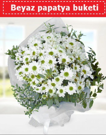 Beyaz Papatya Buketi  Ankara Kızılay İnternetten çiçek siparişi 