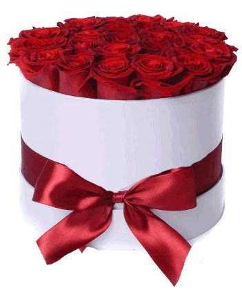 33 adet kırmızı gül özel kutuda kız isteme   Ankara Kızılay çiçek servisi , çiçekçi adresleri 