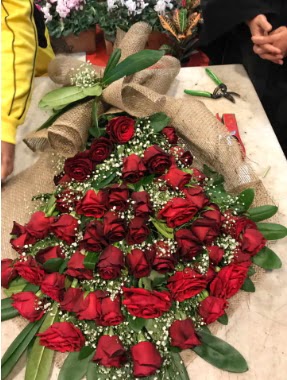 Kız isteme 41 adet gül nişan çiçeği  Ankara Kızılay 14 şubat sevgililer günü çiçek  